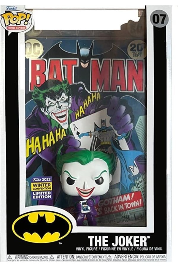 Pop Dc Comic Covers: Batman - The Joker Convention Limited Edition No:07