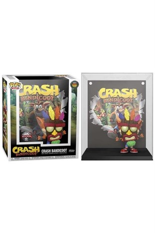 Pop Games Cover: Crash Bandicoot With Aku Mask Special Edition No:06